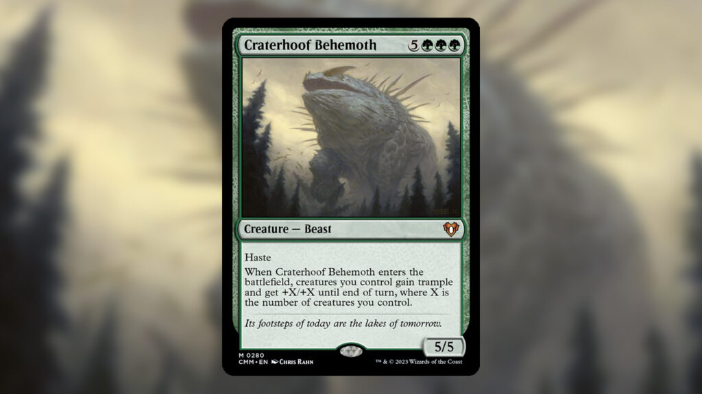 Craterhoof Behemoth