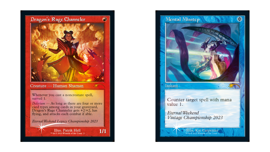 Dragon's Rage Channeler & Mental Misstep | Eternal Weekend Promos