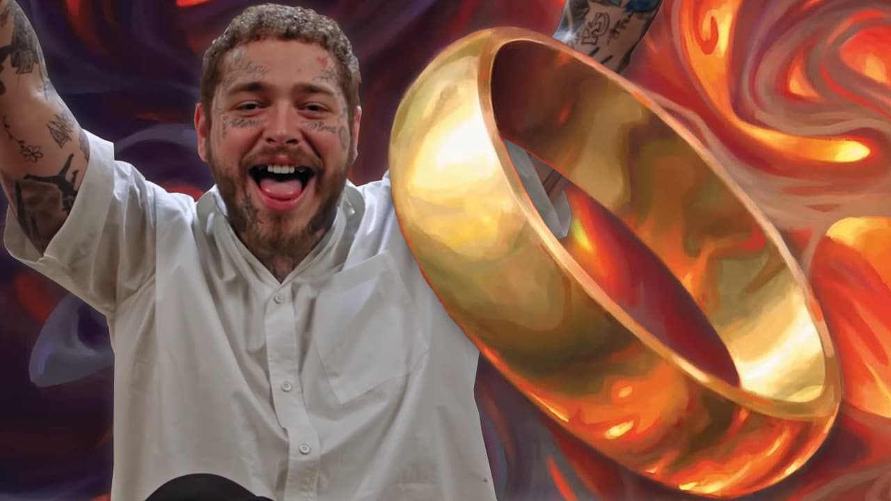 Post Malone The One Ring MTG