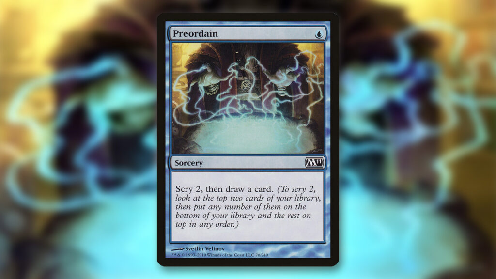 Preordain | Magic 2011