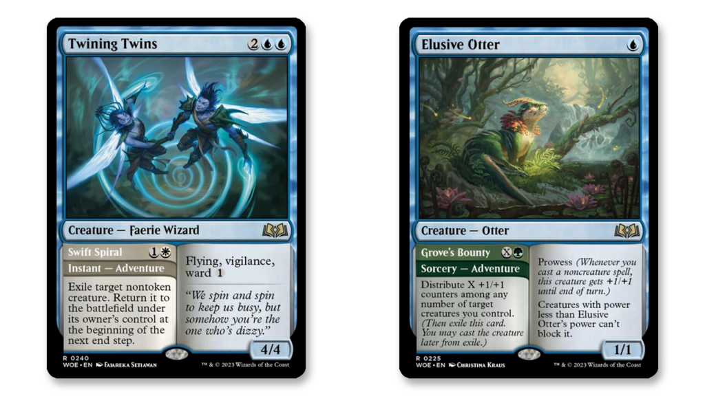 Twining Twins | Elusive Otter | Wilds of Eldraine