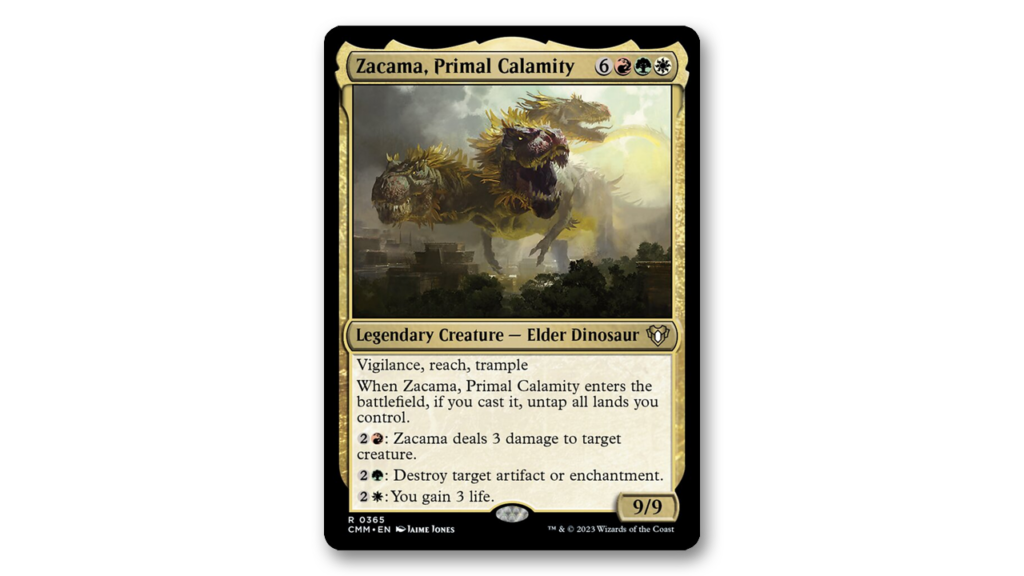 Zacama, Primal Calamity | Commander Masters