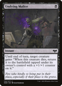 undying malice