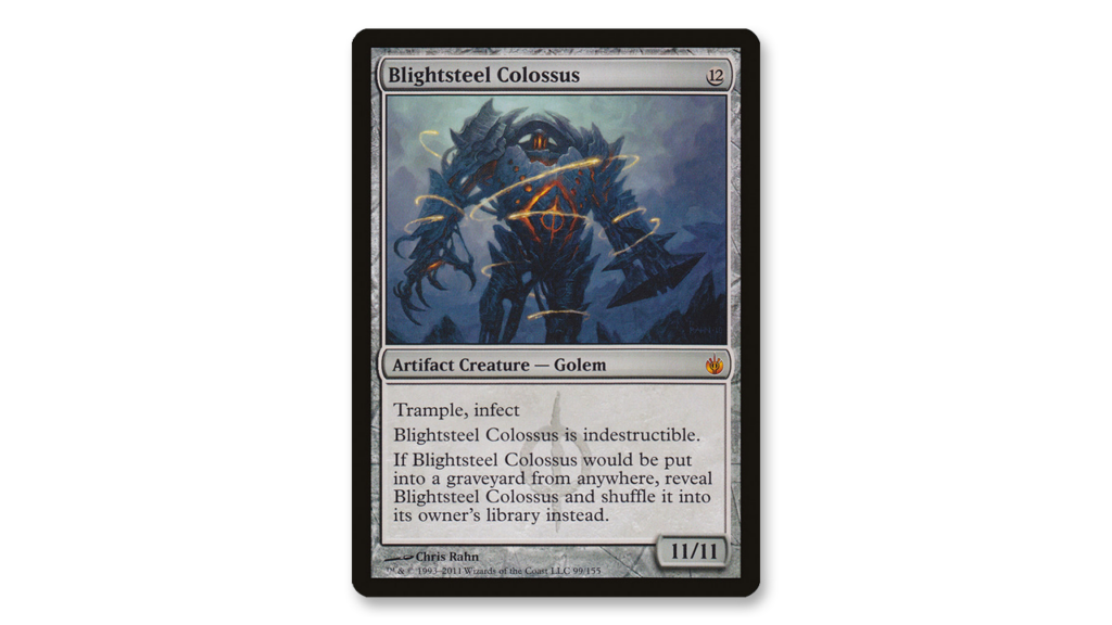 Blightsteel Colossus | Mirrodin Besieged