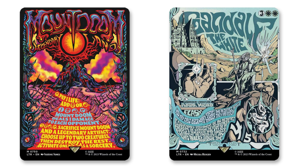 Mount Doom | LotR MTG Rock Poster Cards | The Lord of the Rings: Tales of Middle-earth