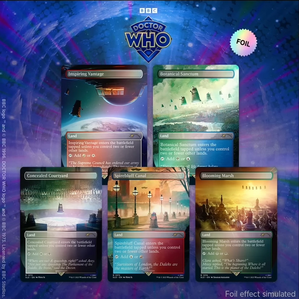 Secret Lair x Doctor Who: The Dalek Lands