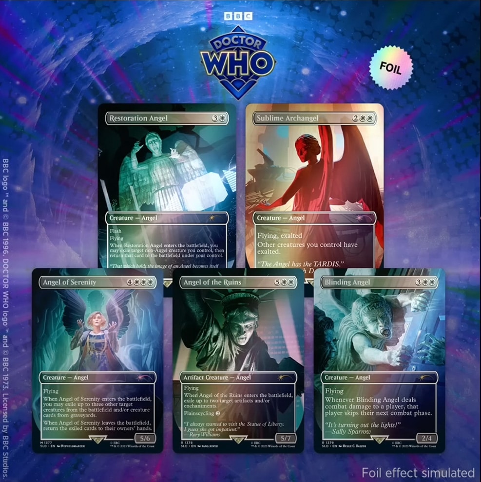 Secret Lair x Doctor Who: The Weeping Angels