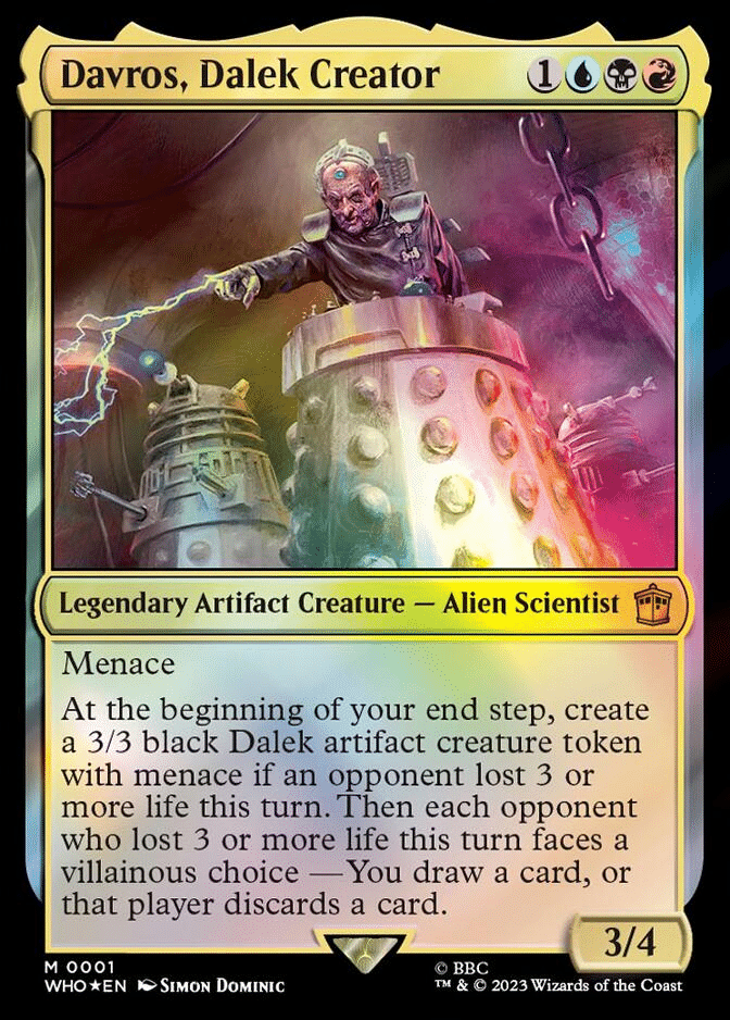 Davros, Dalek Creator