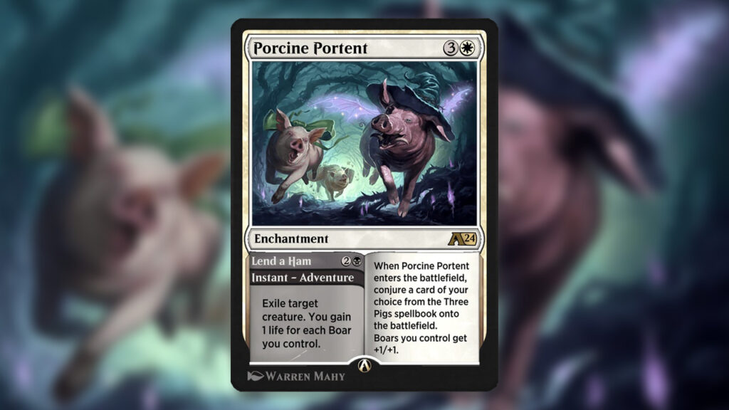 Porcine Portent | Alchemy: Wilds of Eldraine