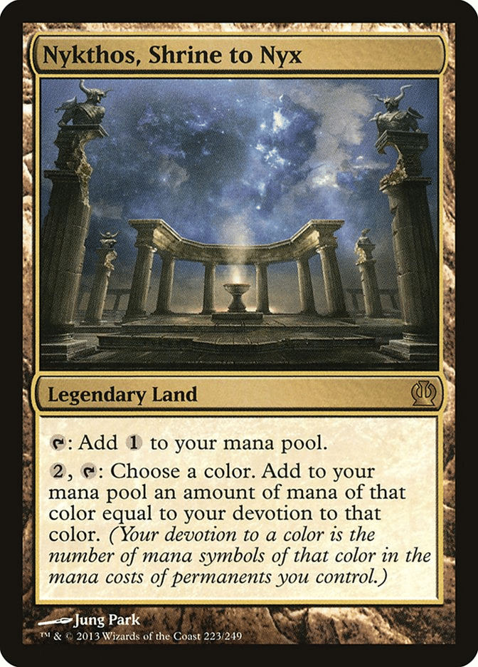 Nytkhos, Shrine to Nyx