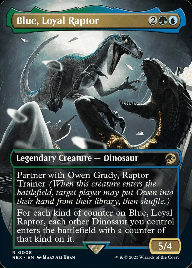 Blue, Royal Raptor