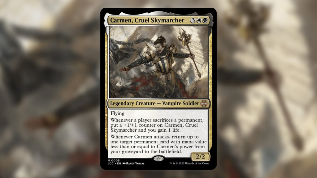 Carmen, Cruel Skymarcher