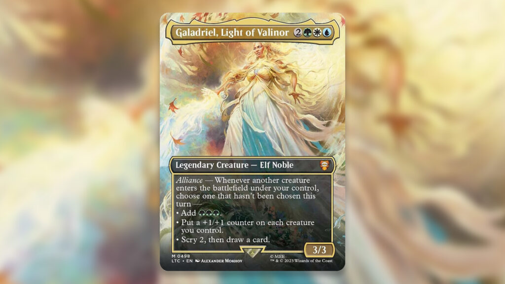 Galadriel, Light of Valinor