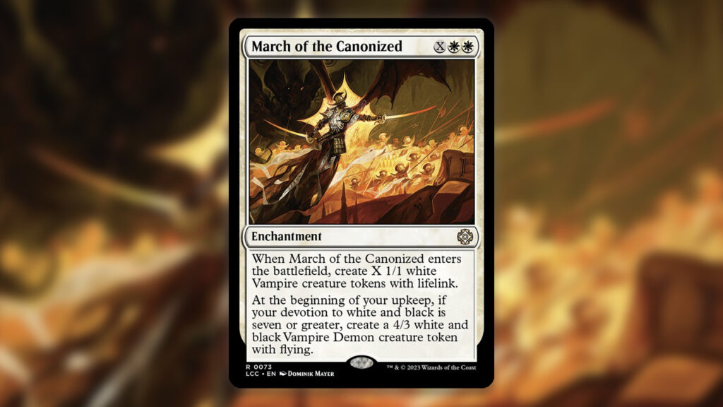 March of the Canonized