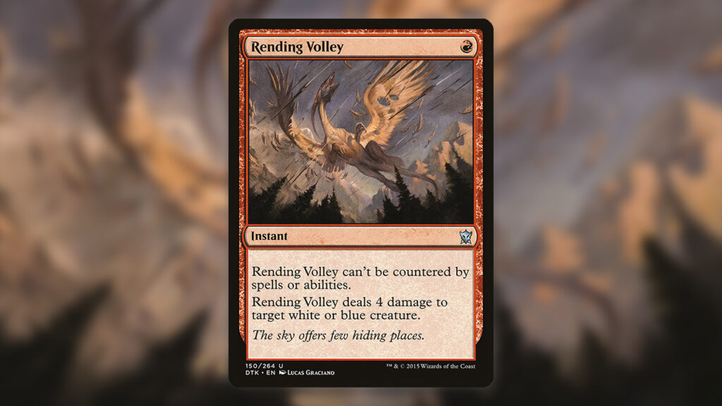 Rending Volley