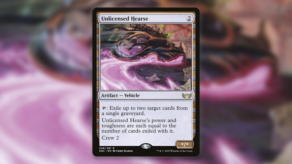 Unlicensed Hearse