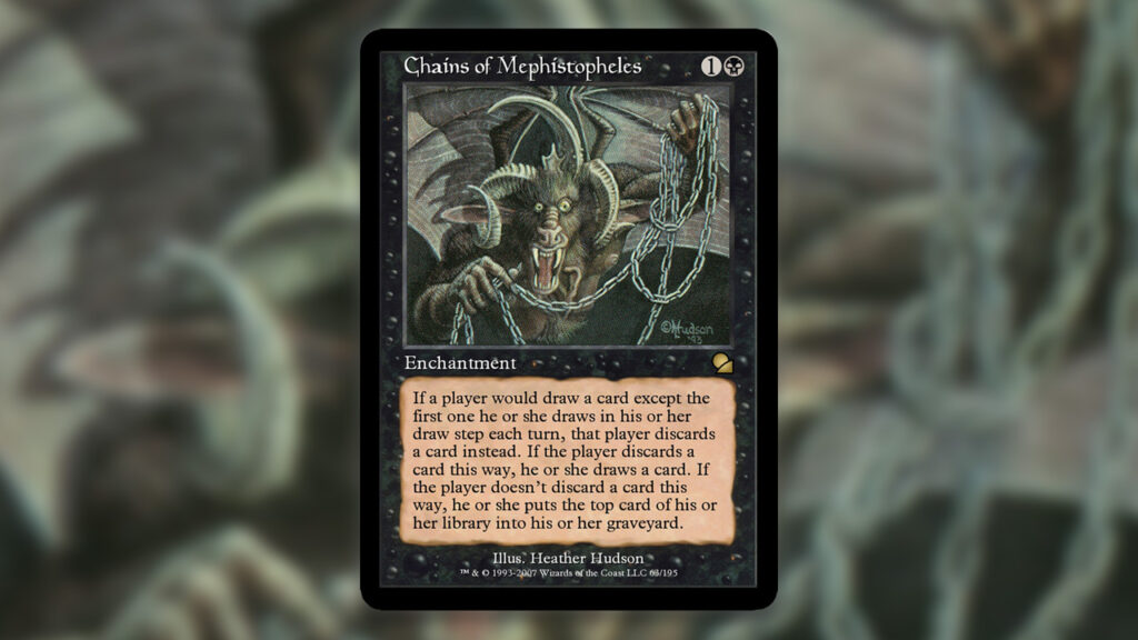 Chains of Mephistopheles