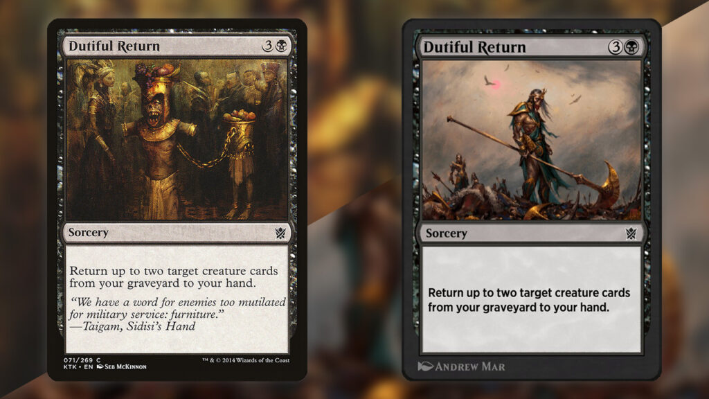 Dutiful Return