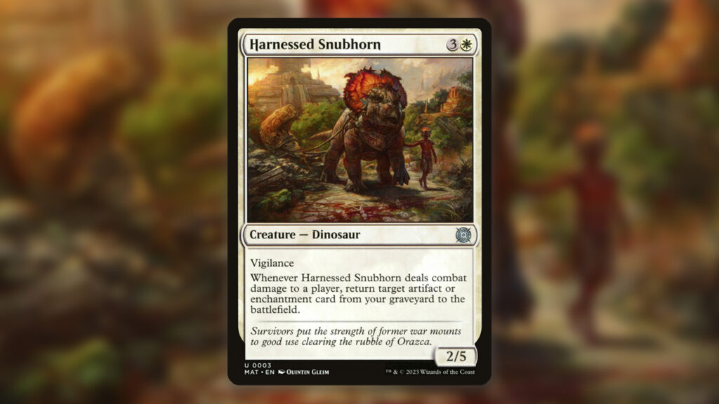 Harnessed Snubhorn