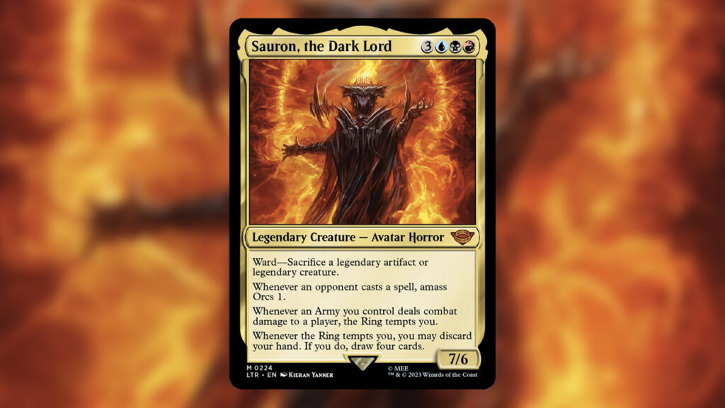 Sauron, the Dark Lord