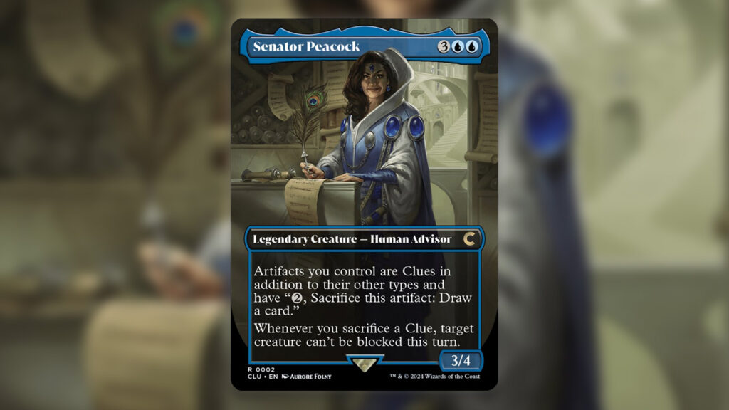 Senator Peacock