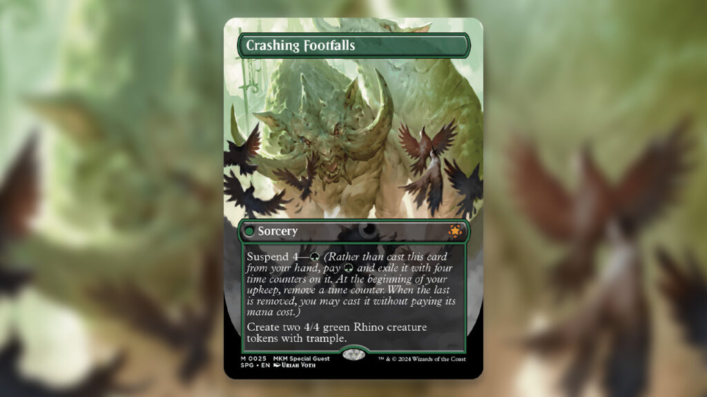 Crashing Footfalls