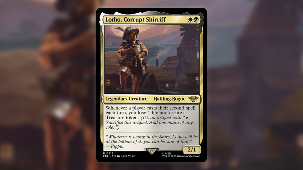 Lotho, Corrupt Shirriff