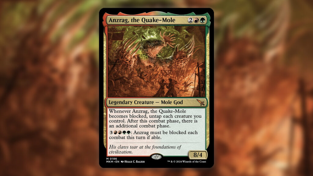 Anzrag, the Quake-Mole