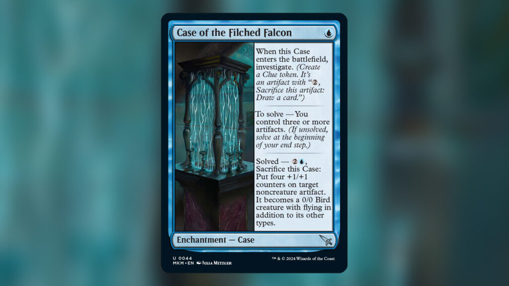 Case of the Filched Falcon