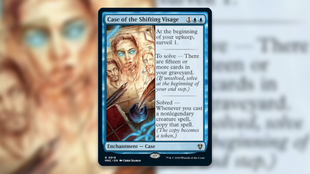 Case of the Shifting Visage