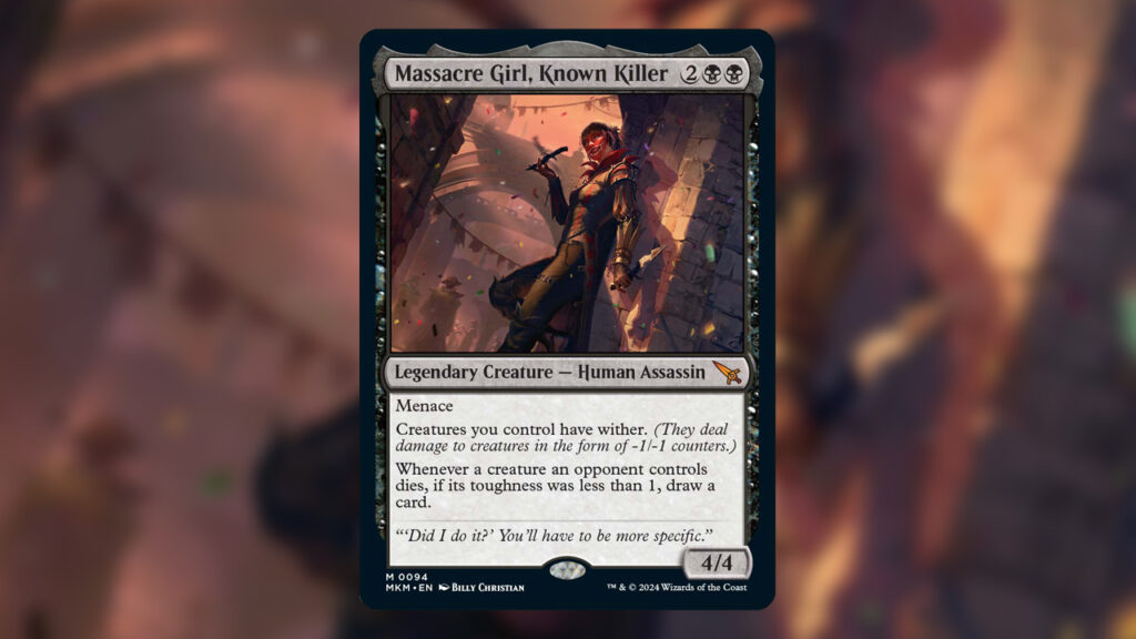 Massacre Girl, Known Killer