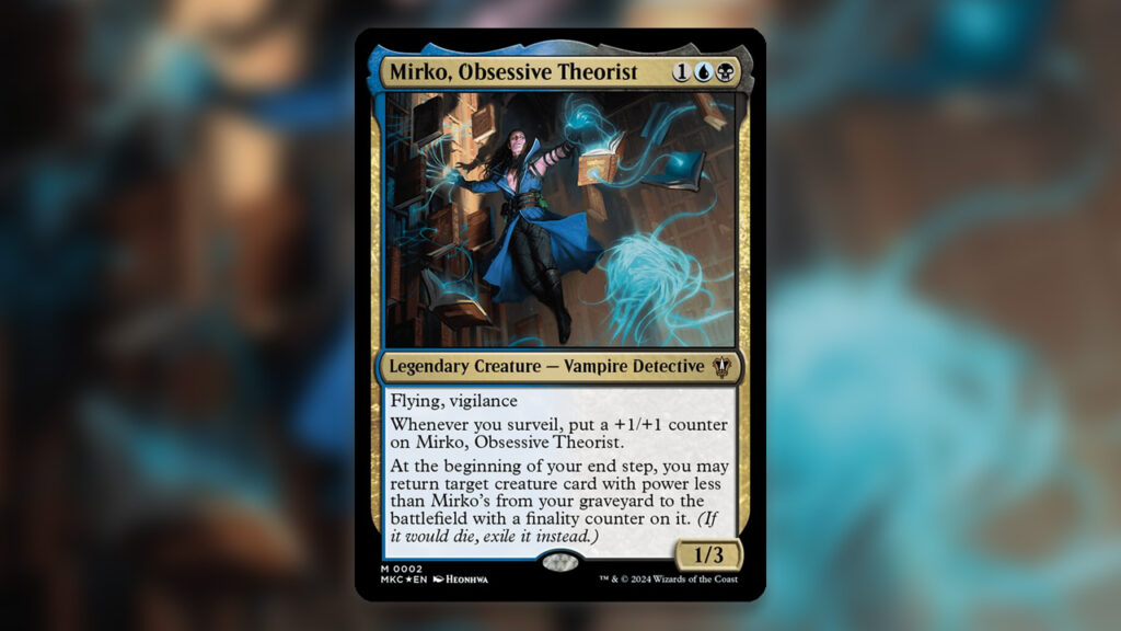 Mirko, Obsessive Theorist