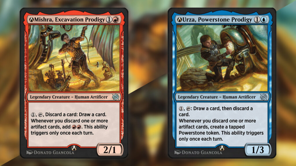 Mishra, Excavation Prodigy & Urza, Powerstone Prodigy