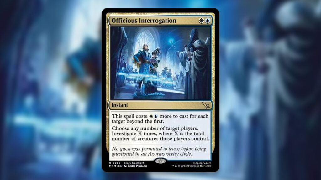 Officious Interrogation