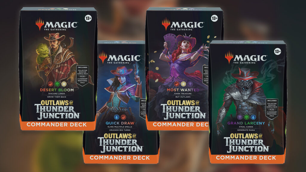 Outlaws of Thunder Junction Commander Decks
