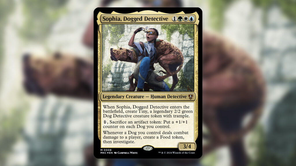 Sophia, Dogged Detective