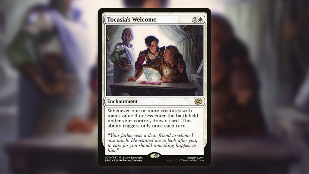 Tocasia's Welcome