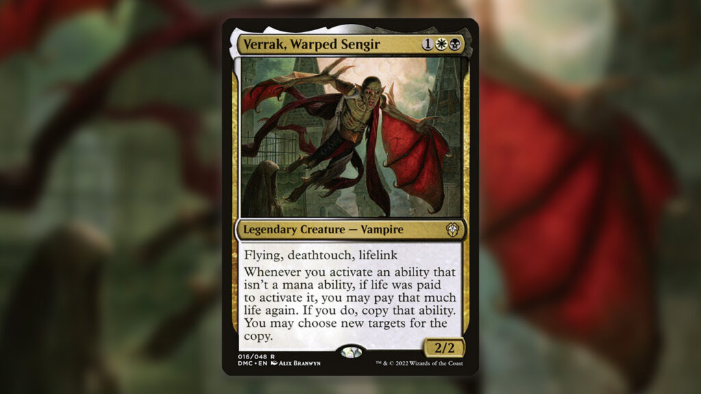 Verrak, Warped Sengir