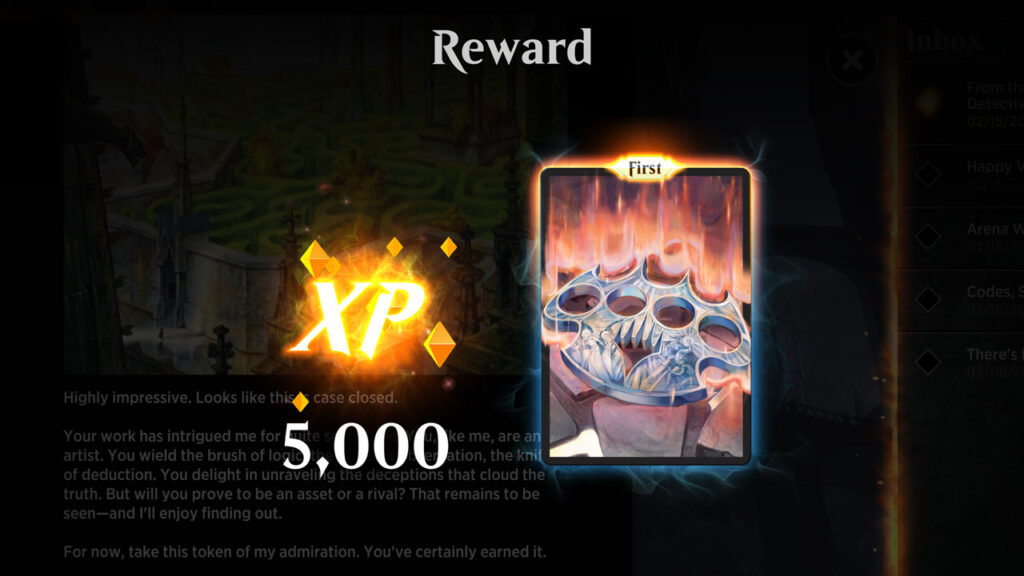MTG ARG Arena Reward