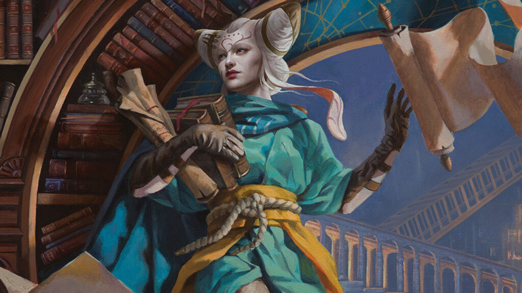 Tamiyo Seasoned Scholar Art