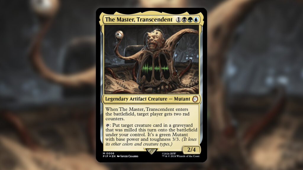 The Master, Transcendant