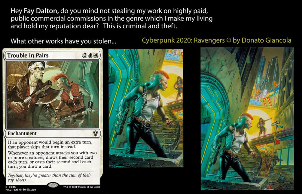 Donato Giancola's Statement from Facebook