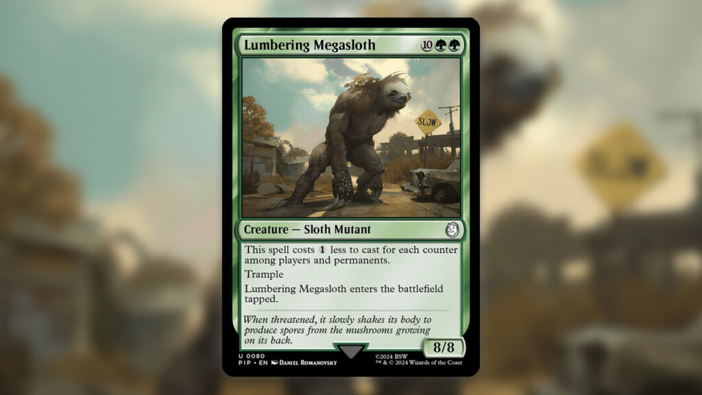 Lumbering Megasloth