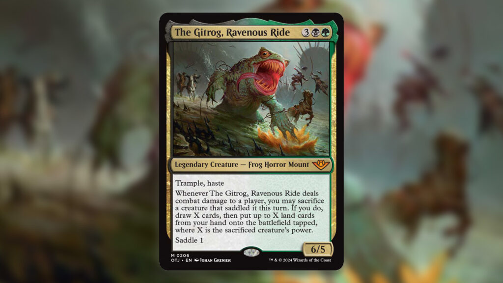The Gitrog, Ravenous Ride