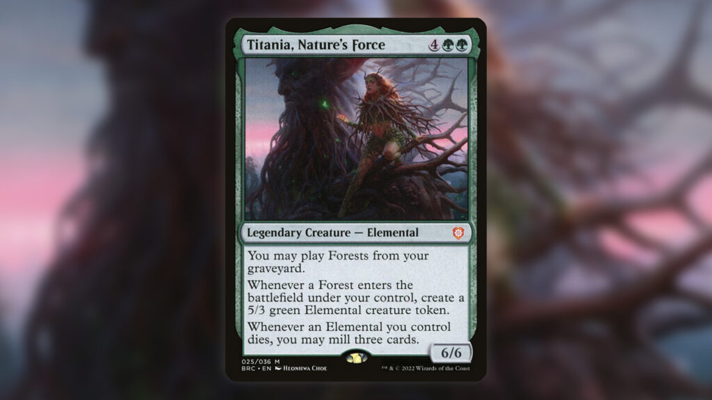 Titania, Nature's Force