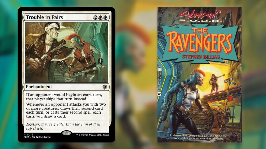 Trouble in Pairs and Cyberpunk 2020 The Ravengers book cover