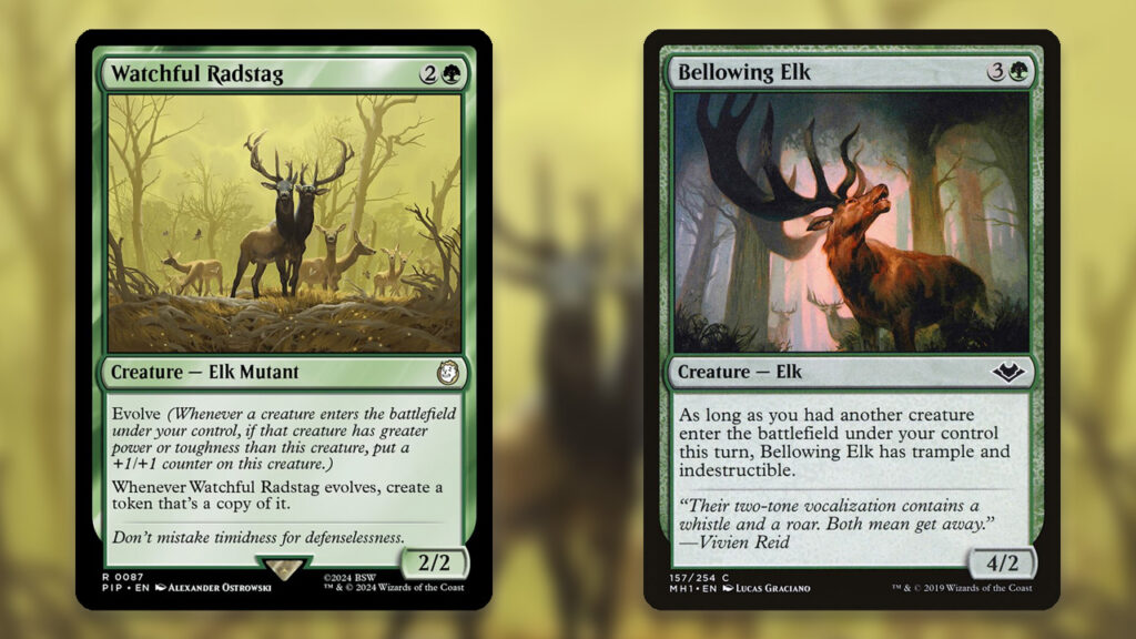 Watchful Radstag and Friends