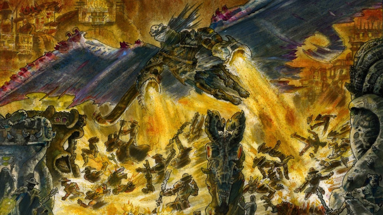 Pitiless Carnage | Outlaws of Thunder Junction | Art by Richard Kane Ferguson
