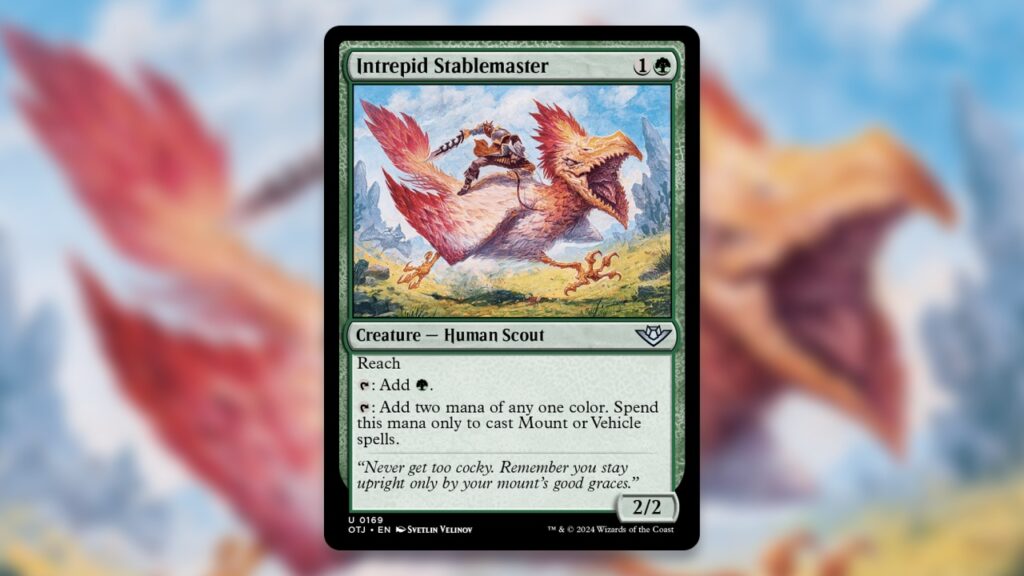 Intrepid Stablemaster | Outlaws of Thunder Junction