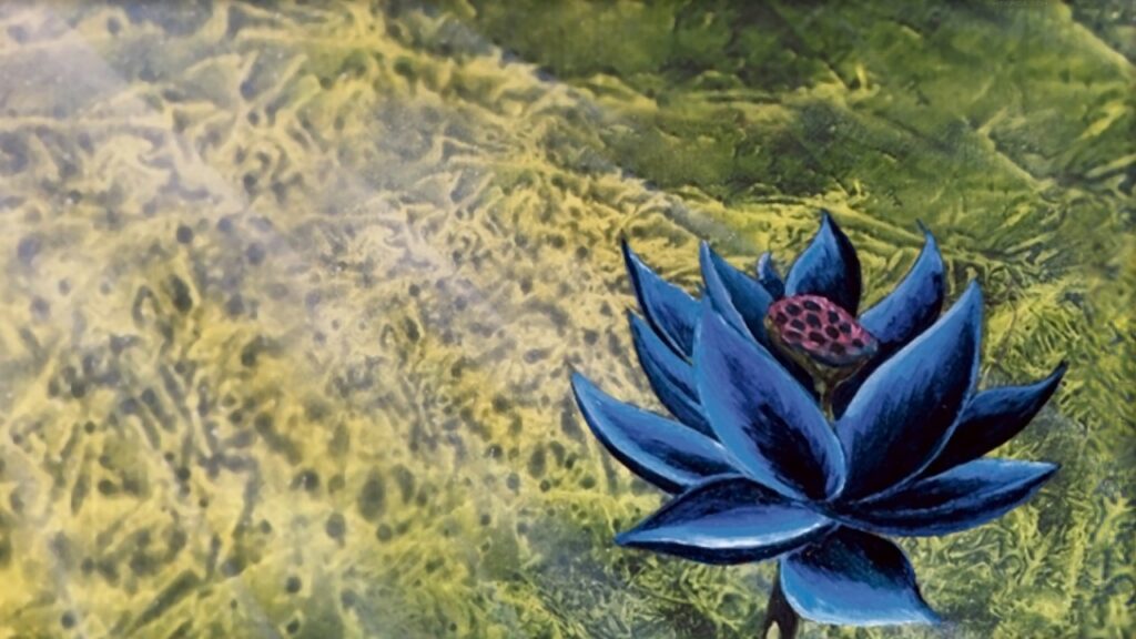 Black Lotus | Alpha | Art by Christopher Rush